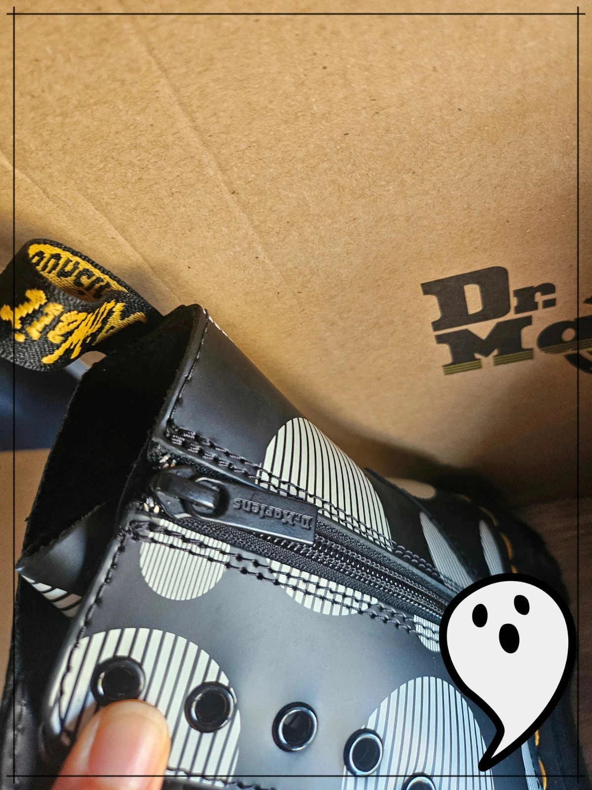 Platform Dr. Martens Jadon met stippen (Polka Dot Smooth) Nieuw maat 37 – photo 4